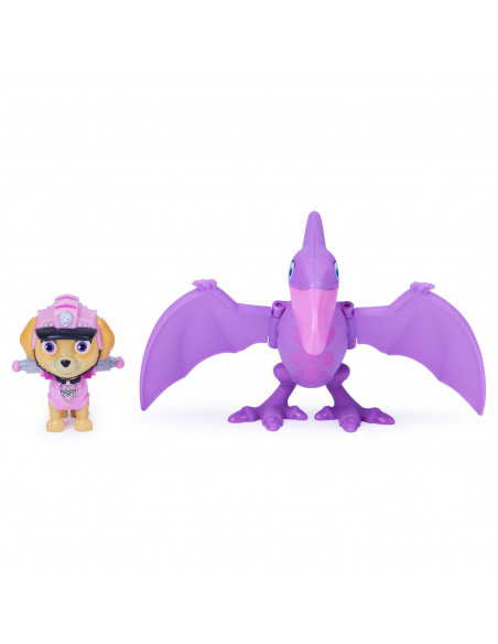 Patrula Catelusilor Set Figurina Catelusa Skye Si Dinozaur