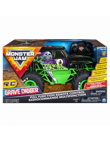 Monster Jam Rc Grave Digger Scara 1 La 15,6045003