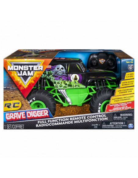 Monster Jam Rc Grave Digger Scara 1 La 15,6045003