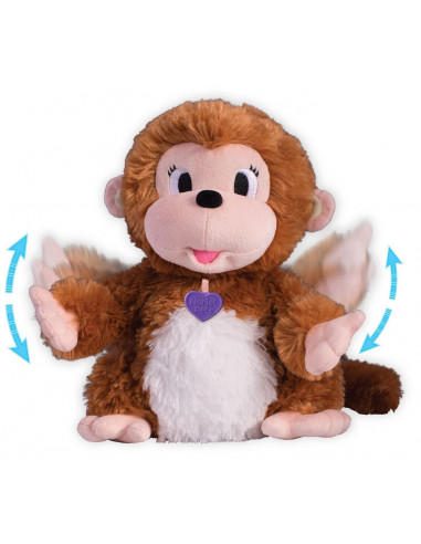 Maimutica Moki, Jucarie De Plush Pets Noriel,INT6680_001