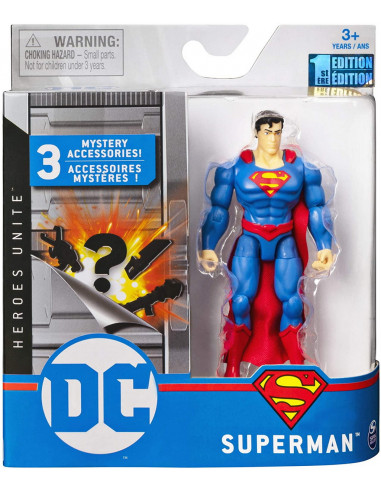 Figurina Superman 10cm Cu Accesorii Surpriza,6056331_20123044