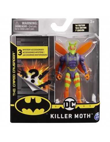 Figurina Killer Moth Flexibila 10cm Cu 3 Accesorii