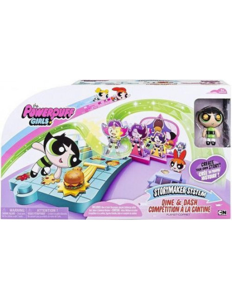 Powerpuff Girls Set Story Maker Dine And Dash,6033751_20081305