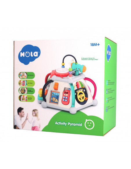 Piramida Cu Activitati Cu Sunete Si Lumini,806 Piramida Cu Activitati Cu Sunete Si Lumini,806