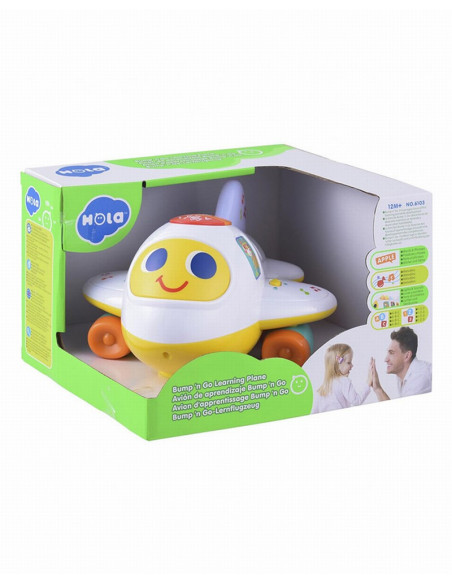Avionul Interactiv Cu Sunete Si Lumini,6103