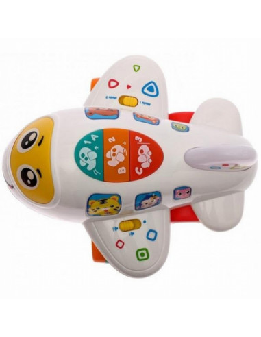 Avionul Interactiv Cu Sunete Si Lumini,6103