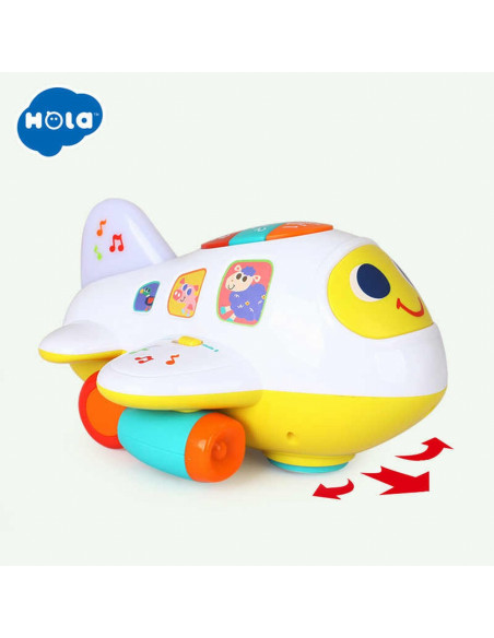 Avionul Interactiv Cu Sunete Si Lumini,6103