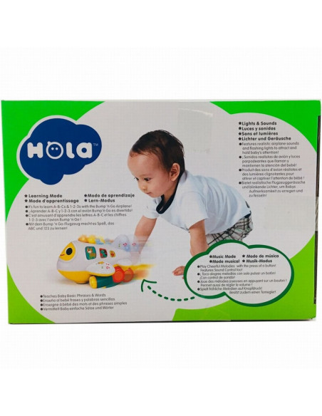 Avionul Interactiv Cu Sunete Si Lumini,6103