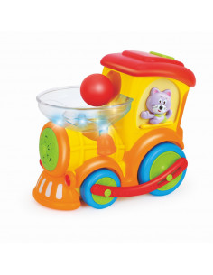 Locomotiva Cu Bile Cu Sunete Si Lumini,958 2