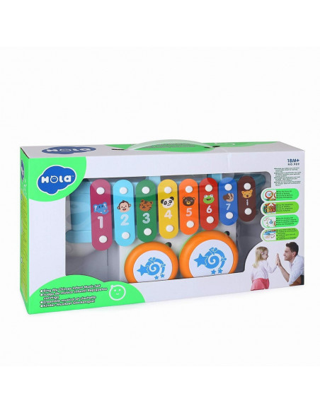 Xilofon Bebe Cu Tobite Si Clopotel,909