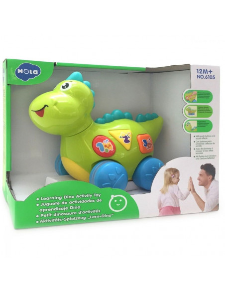 Baby Dinozaurul Interactiv Cu Miscari Melodii Si Lumini,6105