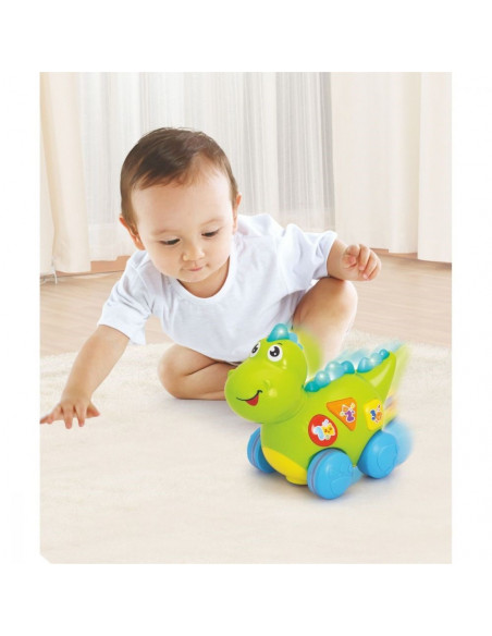 Baby Dinozaurul Interactiv Cu Miscari Melodii Si Lumini,6105