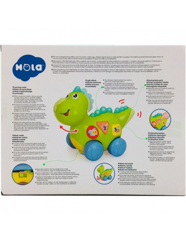 Baby Dinozaurul Interactiv Cu Miscari Melodii Si Lumini,6105