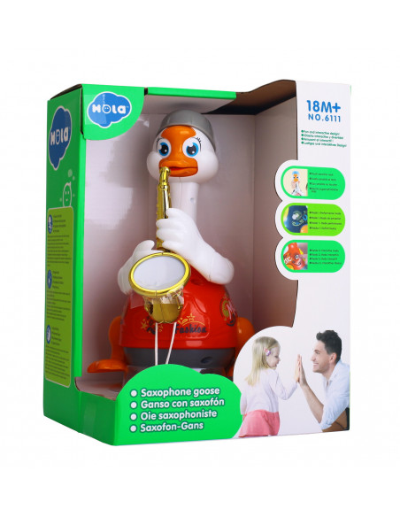 Ratoiul Interactiv Rosu Cu Saxofon,6111_ROSU