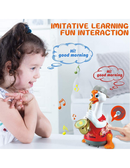 Ratoiul Interactiv Rosu Cu Saxofon,6111_ROSU