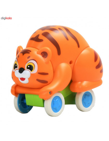 Jucarie Bebe Tigrutul Buclucas Push And Go,3120A_TIGRU