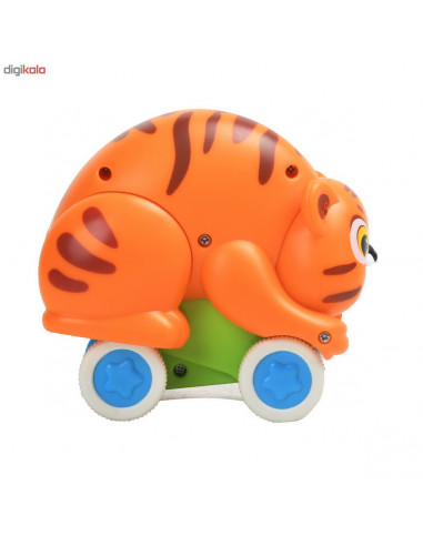 Jucarie Bebe Tigrutul Buclucas Push And Go,3120A_TIGRU