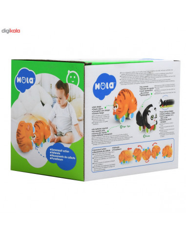 Jucarie Bebe Tigrutul Buclucas Push And Go,3120A_TIGRU