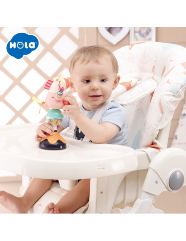 Jucarie Bebe Cu Ventuza - Animalut,3150A