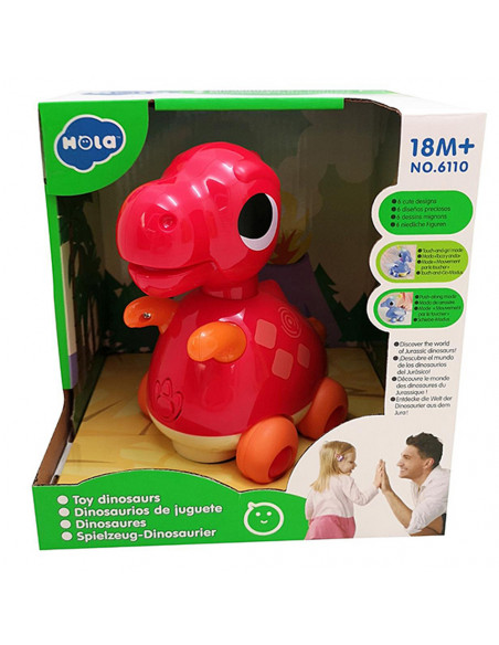Baby Dino Tyrannosaurus Rex Cu Sunete Si Lumini,6110A