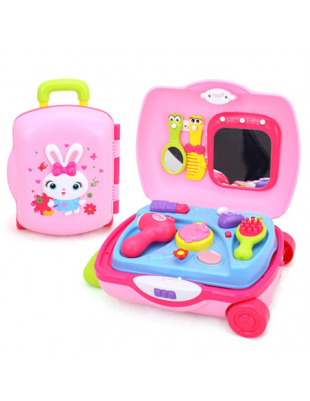 Troler Cu Set Coafura Si Accesorii Frumusete,3109