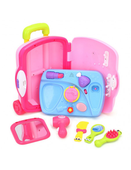 Troler Cu Set Coafura Si Accesorii Frumusete,3109