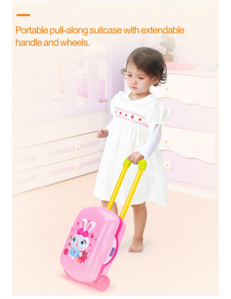 Troler Cu Set Coafura Si Accesorii Frumusete,3109
