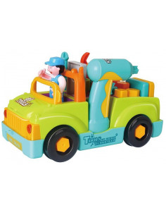 Camionul Plin Cu Scule Al Micului Mecanic Cu Lumini Si 2