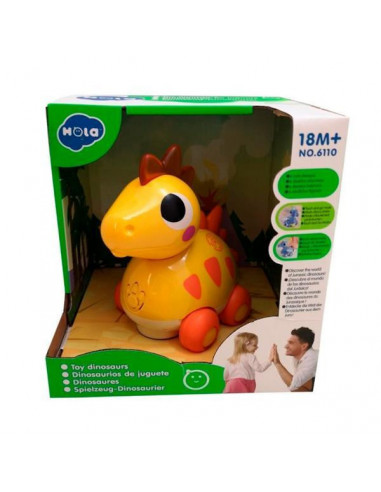 Baby Dino Stegosaurus Cu Sunete Si Lumini,6110D