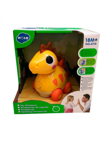 Baby Dino Stegosaurus Cu Sunete Si Lumini,6110D