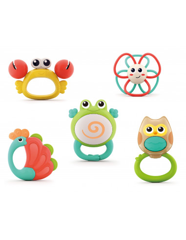 Set 5 Jucarii Pentru Dentitie In Cutie Orchestra