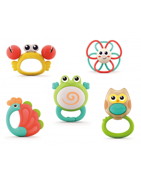 Set 5 Jucarii Pentru Dentitie In Cutie Orchestra
