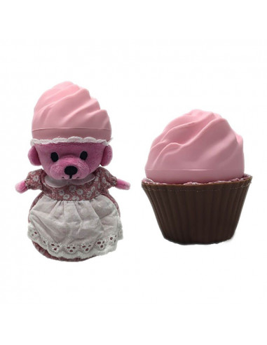 Straw Beary Cupcake, Ursulet Briosa Cupcake Noriel