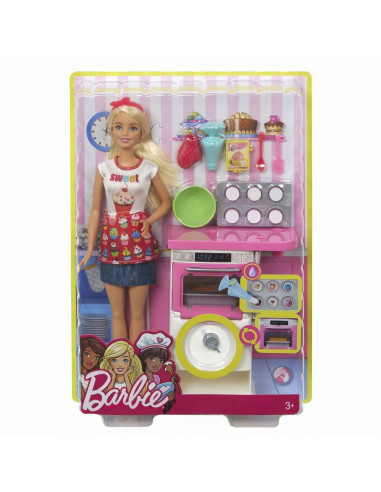 Papusa Barbie In Bucatarie,MTFHP57