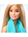 Barbie Set Baie Cu Dus Si Papusa Blonda,MTDVX51_FXG51