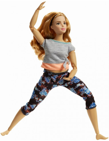 Papusa Barbie Mereu In Miscare Meditation Style,MTFTG80_FTG84