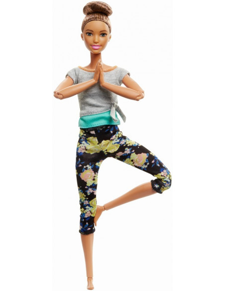 Papusa Barbie Mereu In Miscare Yoga Style,MTFTG80_FTG82