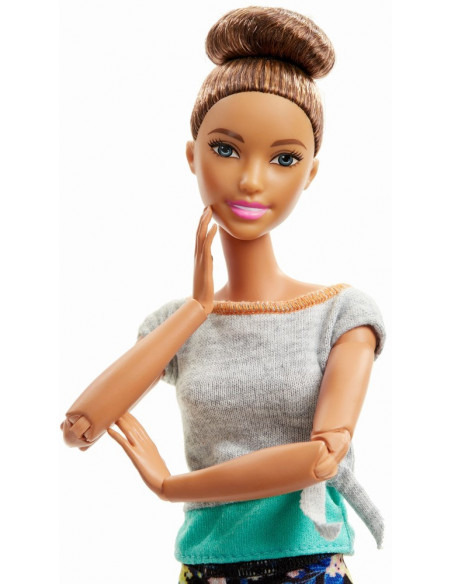 Papusa Barbie Mereu In Miscare Yoga Style,MTFTG80_FTG82