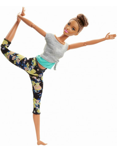 Papusa Barbie Mereu In Miscare Yoga Style,MTFTG80_FTG82