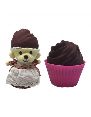 Rasp Beary Chocolate Kiss, Ursulet Briosa Cupcake Noriel