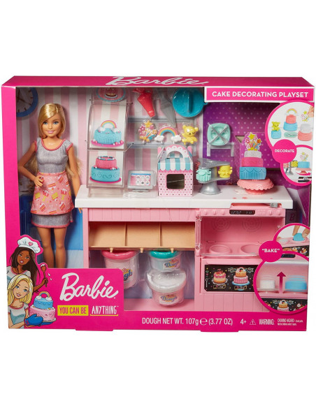 Barbie Set Atelier Cofetarie Si Papusa,MTGFP59