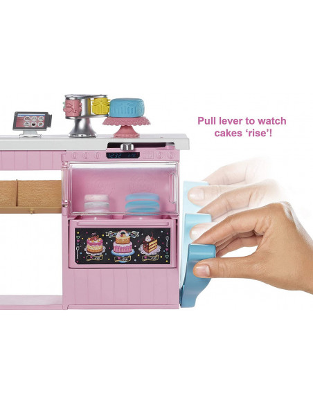 Barbie Set Atelier Cofetarie Si Papusa,MTGFP59