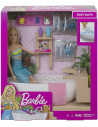 Barbie Set Cu Papusa O Baie Relaxanta,MTGJN32