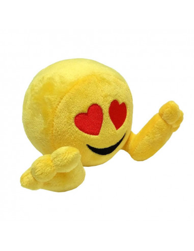 Romeo, Jucarie De Plus Emoji Plushiez Noriel, 35 Cm