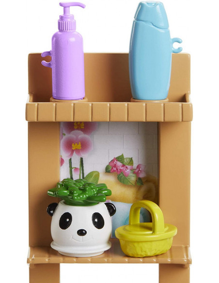 Barbie Set Cu Papusa O Baie Relaxanta,MTGJN32