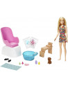 Barbie Set Cu Papusa La Salonul De Manichiura,MTGHN07