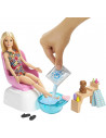 Barbie Set Cu Papusa La Salonul De Manichiura,MTGHN07