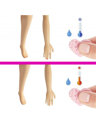 Barbie Set Cu Papusa La Salonul De Manichiura,MTGHN07
