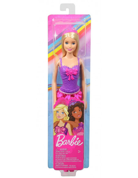Barbie Papusa Printesa Cu Rochita Rosie,MTDMM06_GGJ94