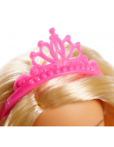 Barbie Papusa Printesa Cu Rochita Rosie,MTDMM06_GGJ94